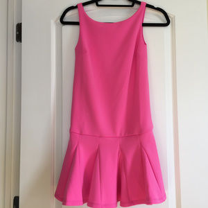 Asos Petite bubble gum pink sleeveless dress
